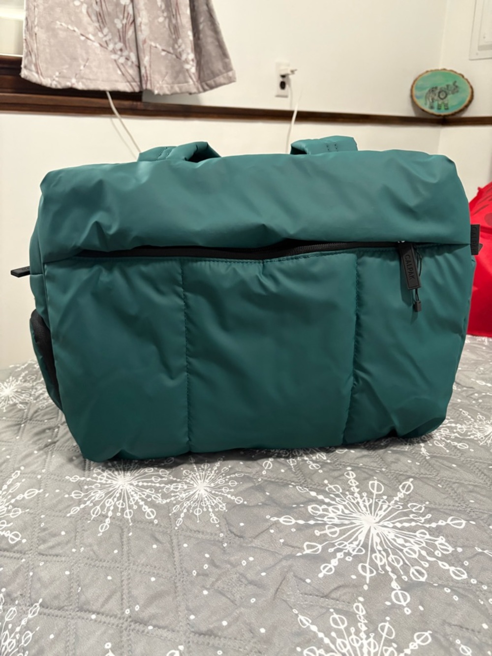 Calpak’s Luka Duffel Bag in Teal! NWOT